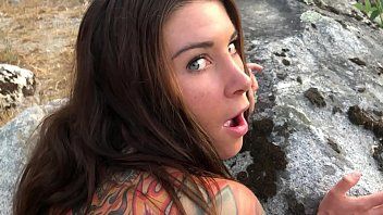 play Felicia has hardcore sex in a deserted public with a manly gigolo