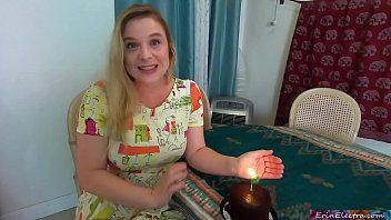 play Sexy blonde has a romantic evening with her beautiful lover with pussy mood