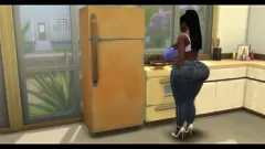play Întâlnirea interzisă a soției negre 3D cu penisul negru mare al proprietarului