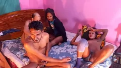 play Sesso di gruppo hardcore con Hanif, Popy Khatun e MST Sumona