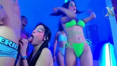 play Latina Orgy: Amateurs Give Everything for My Big Cock