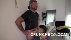 play De Latino slet RUDALO wordt zonder condoom geslagen en gecreampied door de hete Jess ROYAN in een intense Crunchboy-productieset in Barcelona